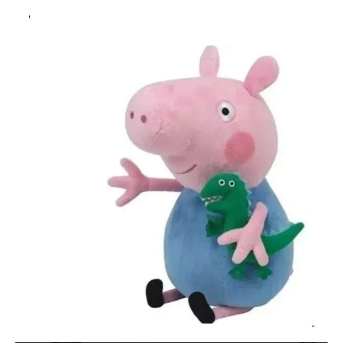 Boneco chaveiro De Pelúcia George Pig 12cm em Oferta na Shopee