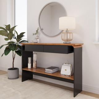 Aparador Buffet Charles com 2 Gavetas 136 cm em Oferta na Shopee