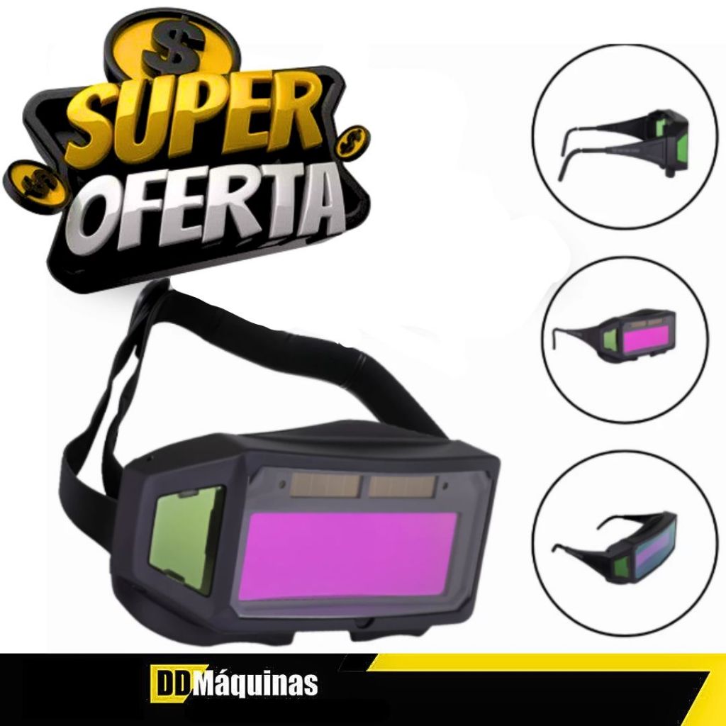 Óculos de Solda com Escurecimento Automático Force - Fasterr em Oferta na Shopee
