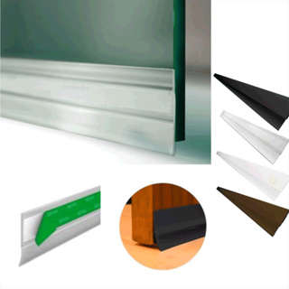 Veda Porta C/ Adesivo 70/80/90/100cm Rodo Silicone Protetor Vedador Embaixo Contra bichos Poeira em Oferta na Shopee