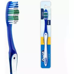 Escova Dental Oral B 1.2.3 Limpeza Brilhante Com 1 Unidade