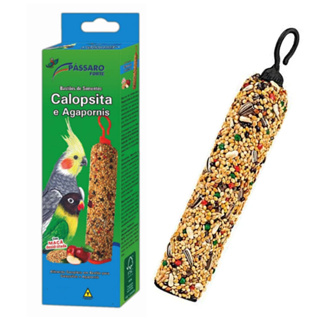 Bastão de Sementes para Calopsitas, Agapornis e Periquitos | Petisco Nutritivo (1, 2, 3 ou 4) em Oferta na Shopee
