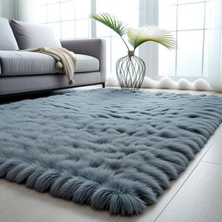 Tapete Peludo Felpudo 2,00 x 1,40 Mt Sala Quarto Luxuoso em Oferta na Shopee