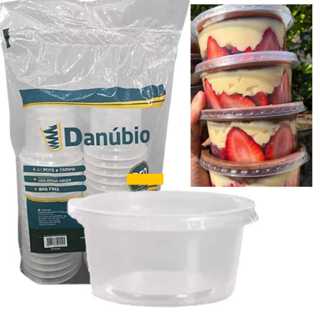 Pote Redondo 200ml Bolo Marmitas Caldos Freezer Micro em Oferta na Shopee