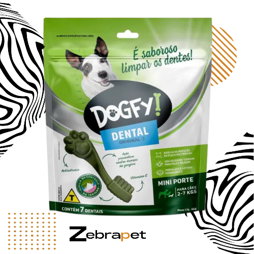 Petisco Dogfy Dental - Solução Diária Para Limpeza - Div. Tamanhos em Oferta na Shopee