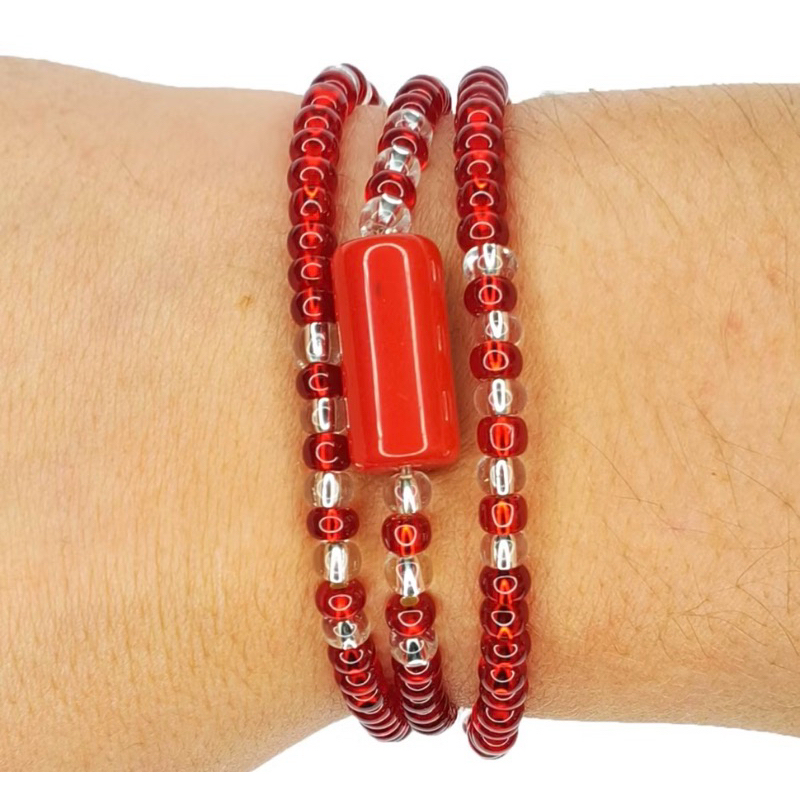 Guia de Pulso Pulseira de proteção Orixá Yansã Umbanda e Candomblé em Oferta na Shopee