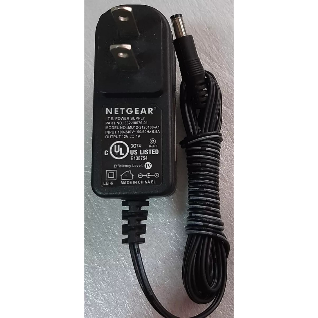 Fonte Ite Netgear 12v 1a Mu12-2120100-a1 Bivolt Original