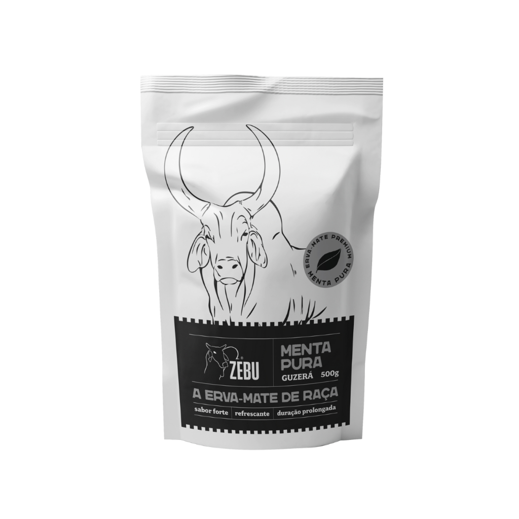 ERVA DE TERERÉ MENTA PURA-GUZERÁ ZEBU 500g