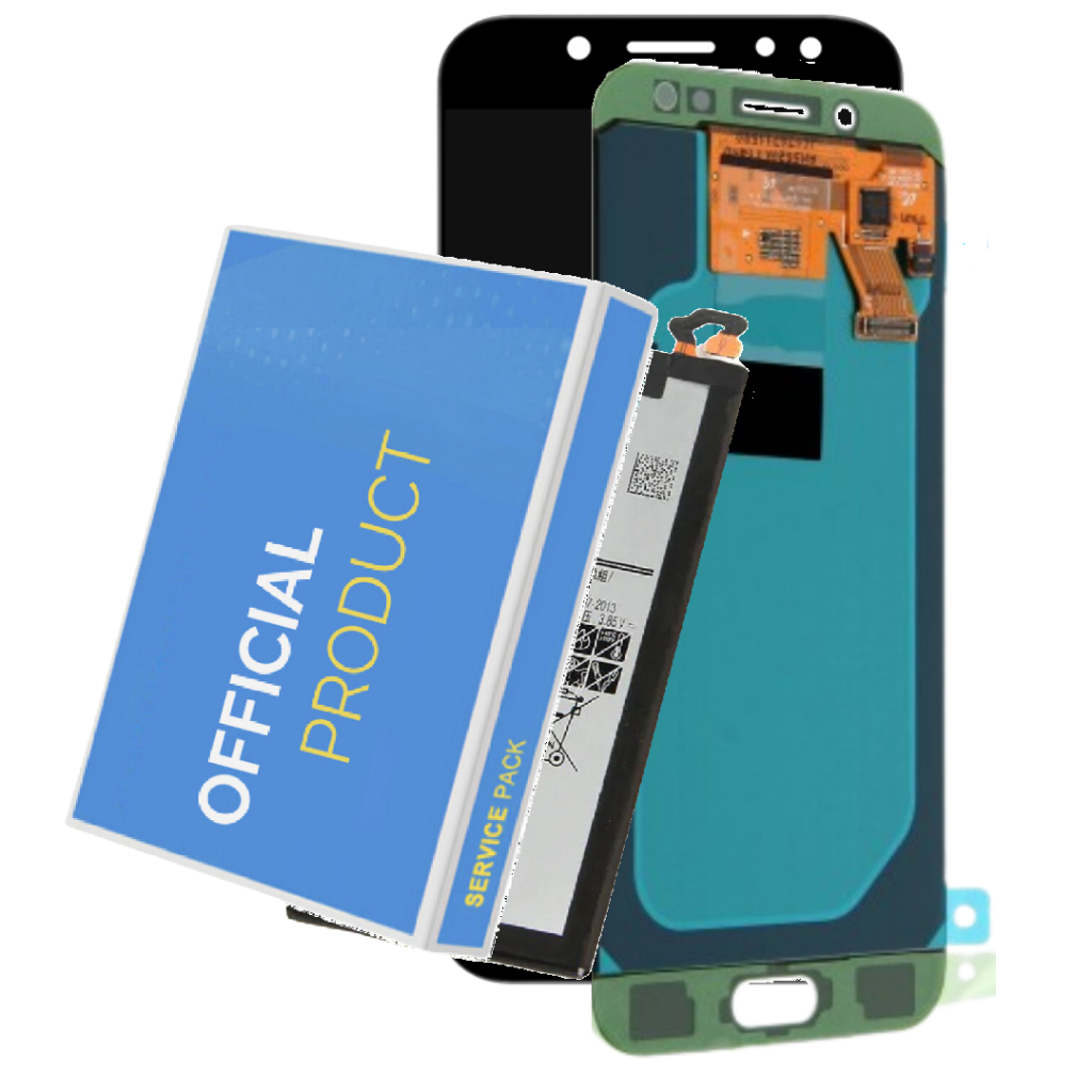 Tela Display Frontal Completa Compatível Galaxy J7 Pro J730 2017 + Battria + 1 Ano Garantia!