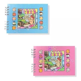 Livro de Colorir Bobbie Goods 100 Folhas ou 50 Folhas 180Gramatura Caderno de Desenho Pintura Coloring Book Bob Bobi God em Oferta na Shopee