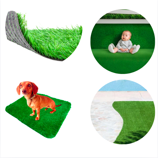 Grama Sintética 38x53 Médio Kit C/ 2 Refil Multi Utilidades em Oferta na Shopee