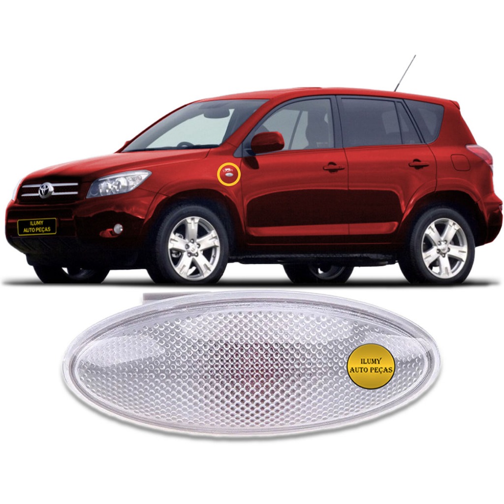Pisca Seta Lateral Paralama Toyota Rav4 2012 2011 2010 2012 2011 2010 2009 Completo