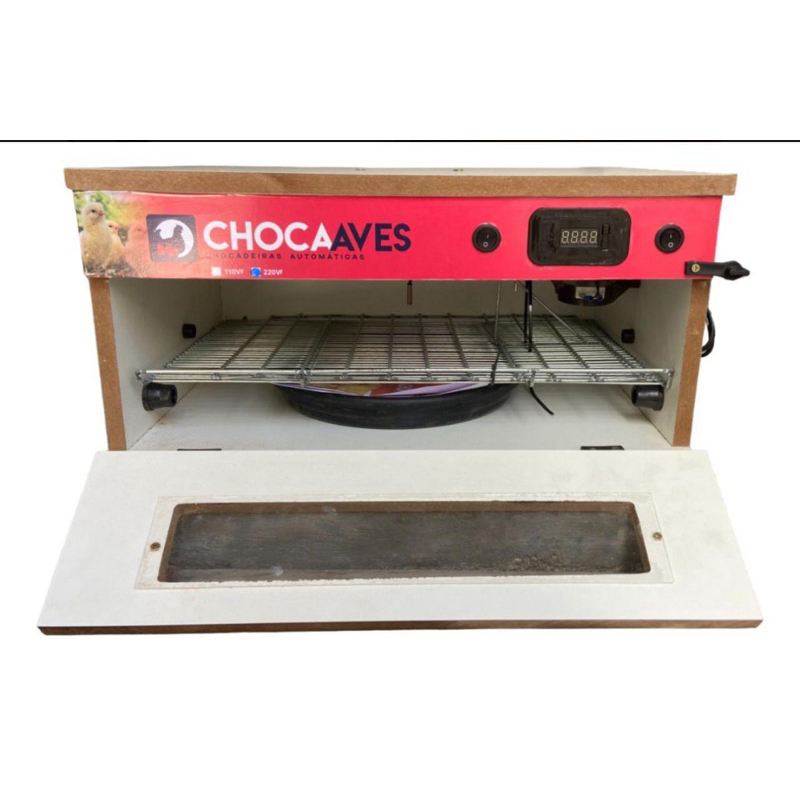 Incubadora 60 de ovos de GALINHA-CODORNA-PERU-PAVÃO-GANSO- Automática e Digital.
