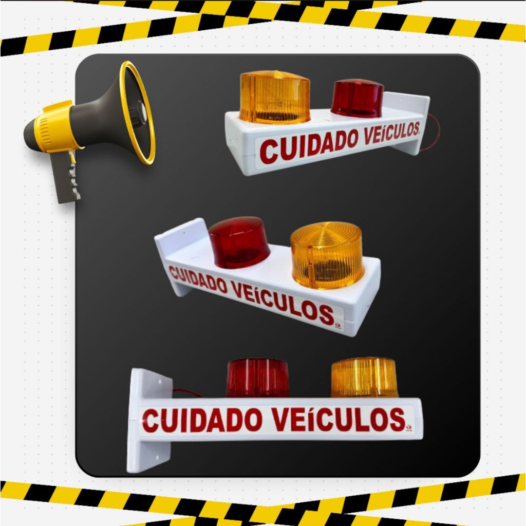 Sinalizador de garagem Cúpula Branco Toller