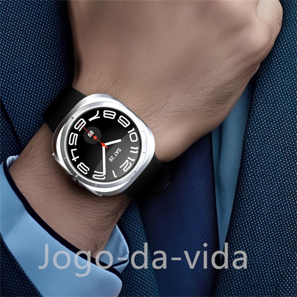 Capa case Película De Vidro Protetora Para Samsung Galaxy Relógio Watch 7 8 Ultra 47MM