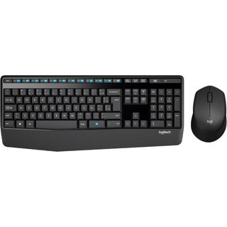 Kit Logitech MK345 com apoio de pulso