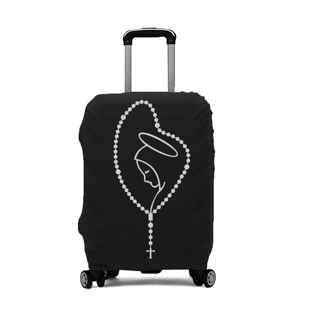 Capa De Mala 8 a 23KG P-M-G Aparecida Personalizada Protetor Bagagem Para Viagem Protetora Grande