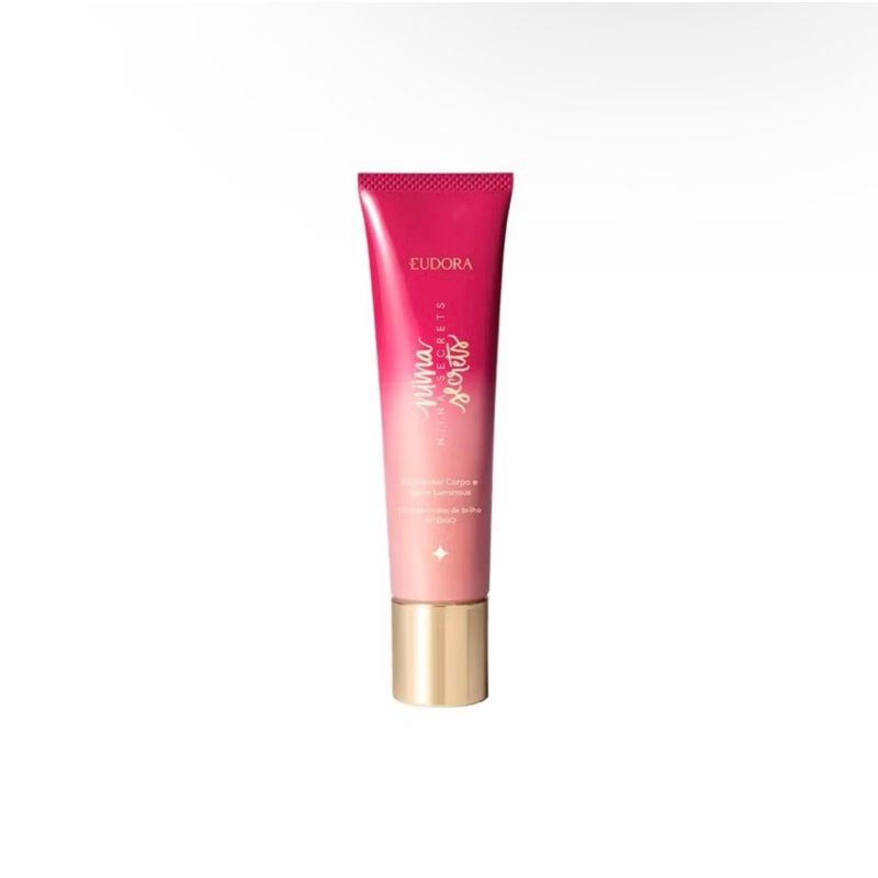 Iluminador Corpo e Rosto Niina Secrets Luminous, 60ml