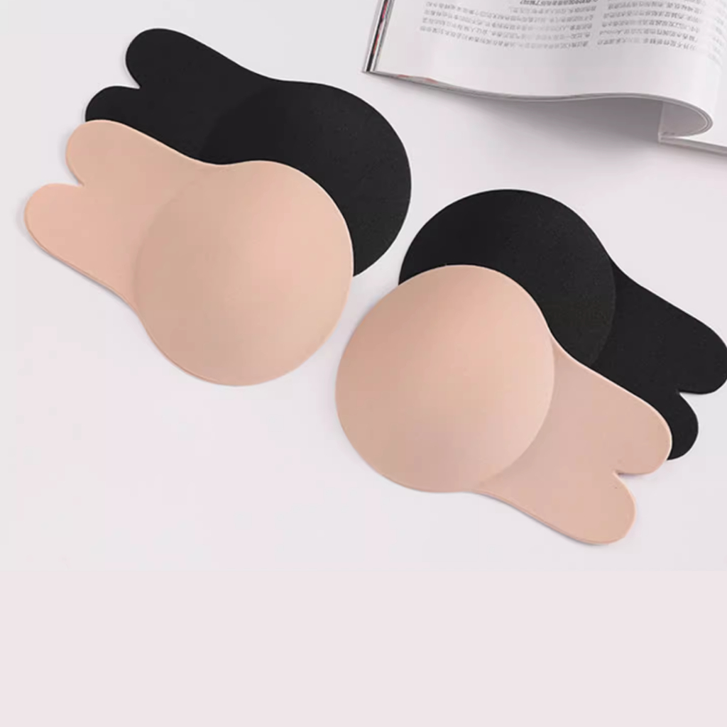 pares Sutiã Adesivo Silicone Up Haiz Levanta Seio Transparente Coelho tapa seio — imagem 2 de 2
