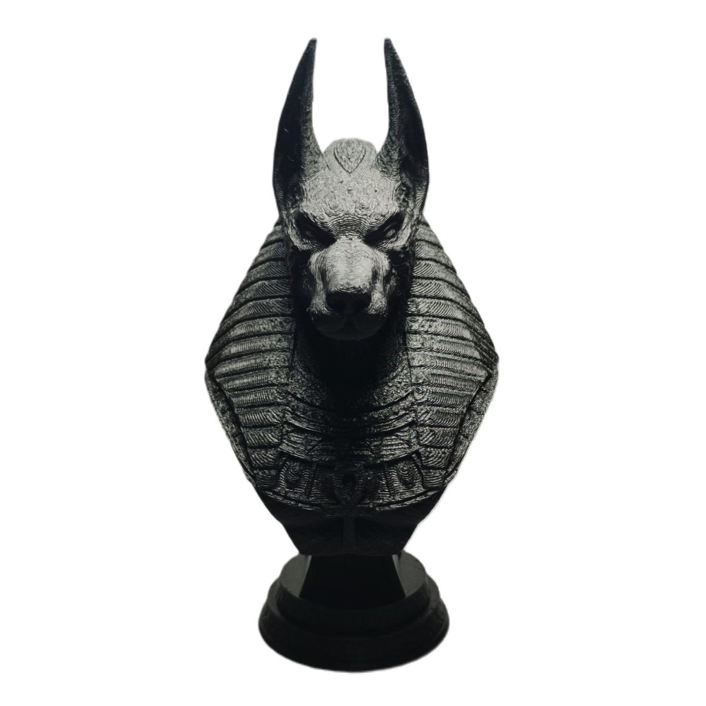 Deus da Morte Anubis do Egito Decoração Estatueta Faraó Magia Altar Guardião