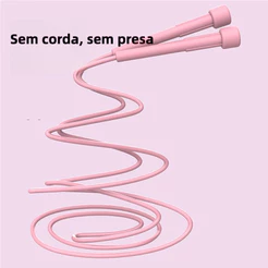Cordas de Pular Profissional Ajustável de PVC 280cm (10) MT128