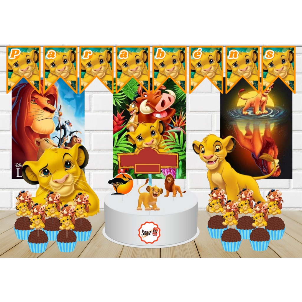 Kit Festa Simba em Oferta na Shopee