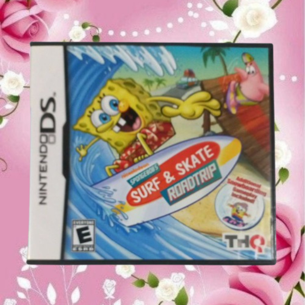 Spongebob's - Surf & Skate - Road Trip - Nintendo Ds