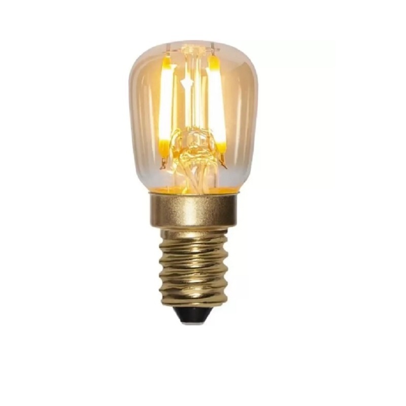 Lampada Geladeira Eletrolux Df50 Led E14 Bivolt Luz Amarela
