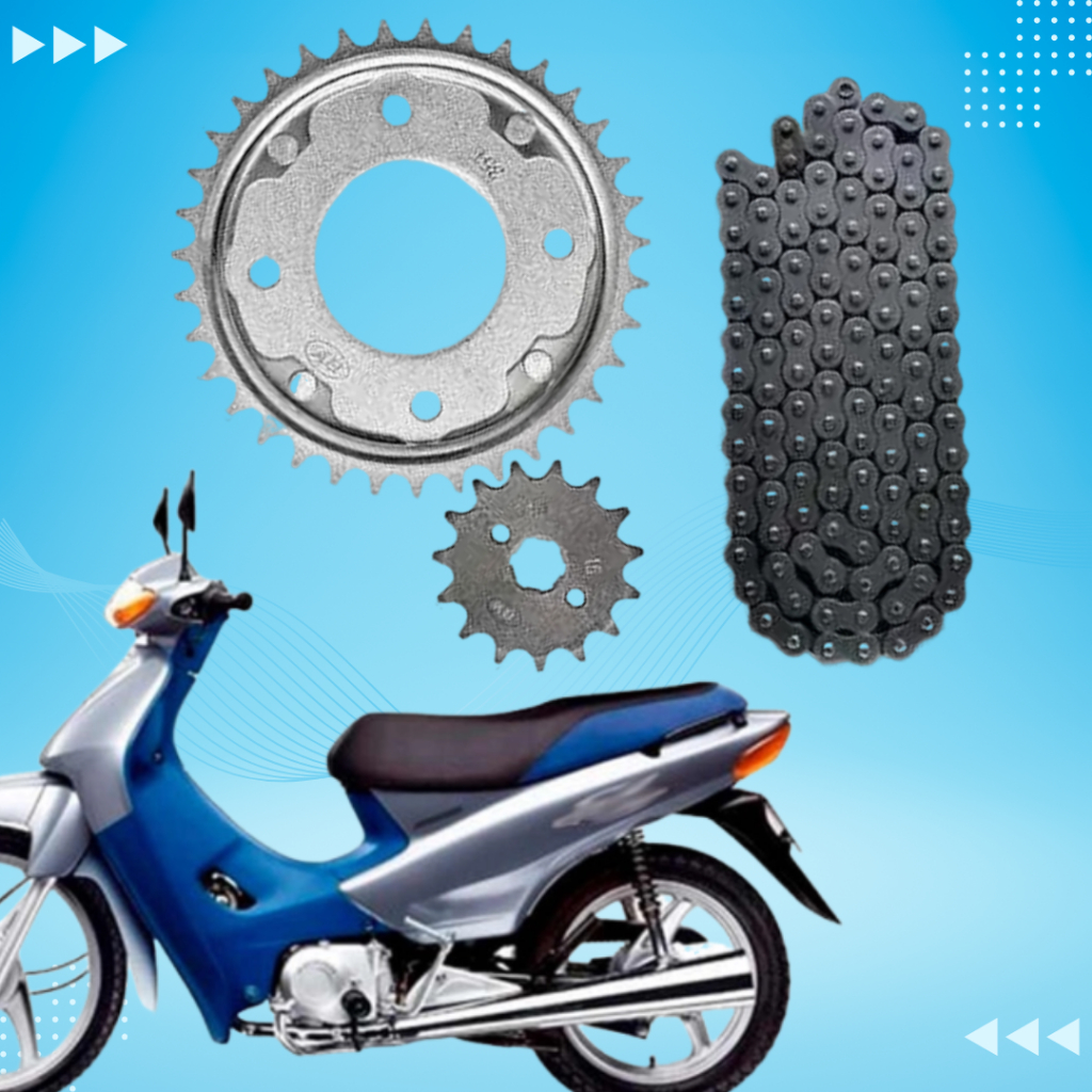 Kit Transmissão Relaçao Biz 100 1998 Até 2005 em Oferta na Shopee