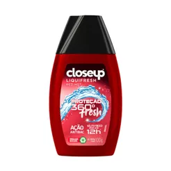Pasta de Dente Em Gel Close Up Liquifresh Red Hot Flúor 100g