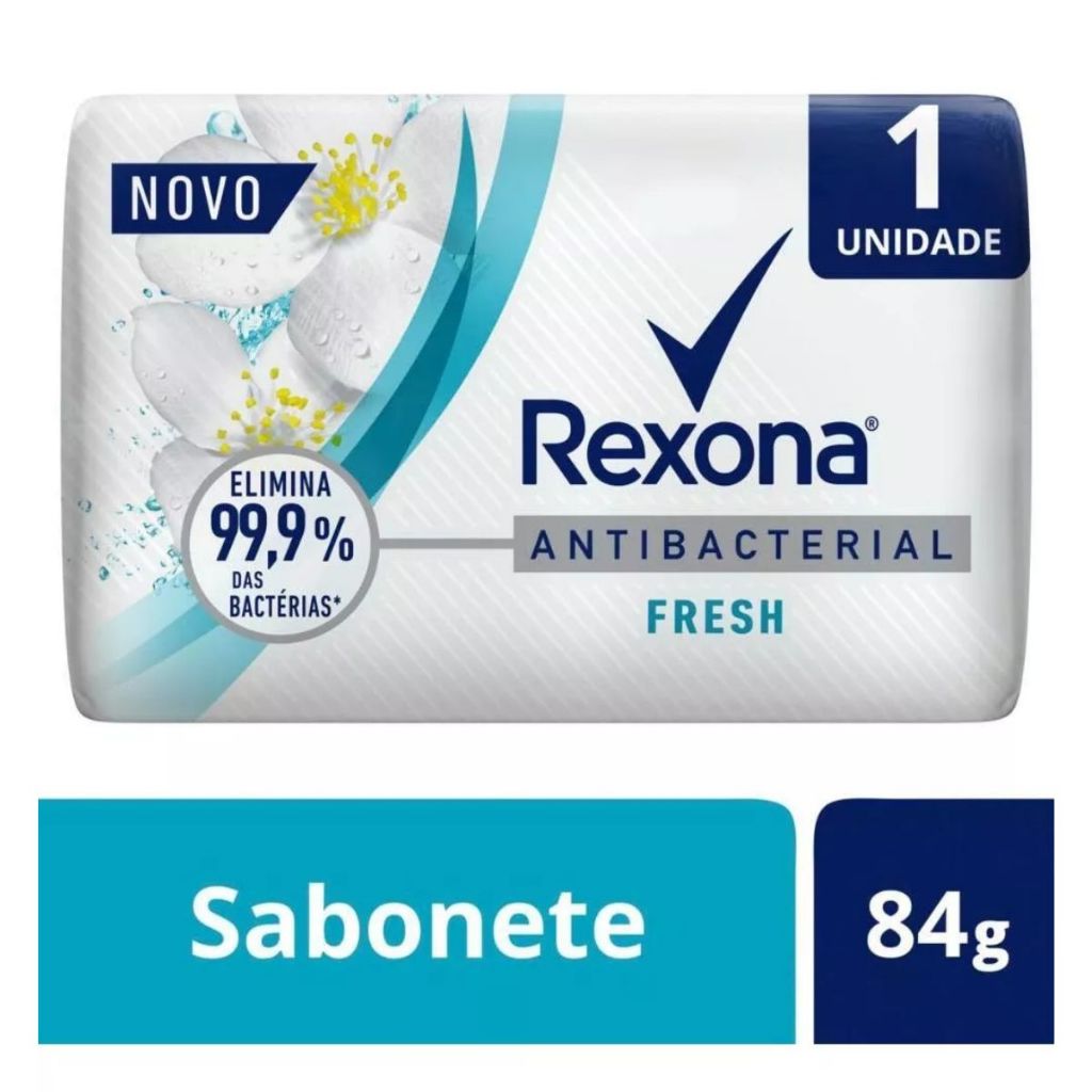 Sabonete Rexona Antibacteriano 84g em Oferta na Shopee
