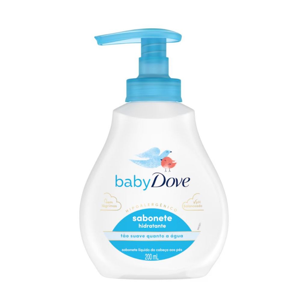 Sabonete Dove Baby Liquido Hidratação Enriquecida 200ml