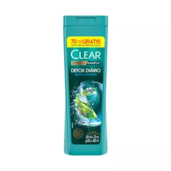 Shampoo Clear Women Anticaspa Detox 400ml - 70ml grátis