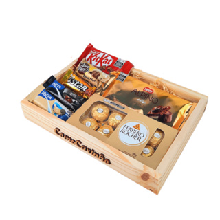 Cesta De Chocolate Páscoa Ferrero Rocher Presente Namorado em Oferta na Shopee