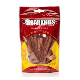 Petisco de Frango para Cães Barkkies Soft Stick 100 gr - Natural Taste em Oferta na Shopee