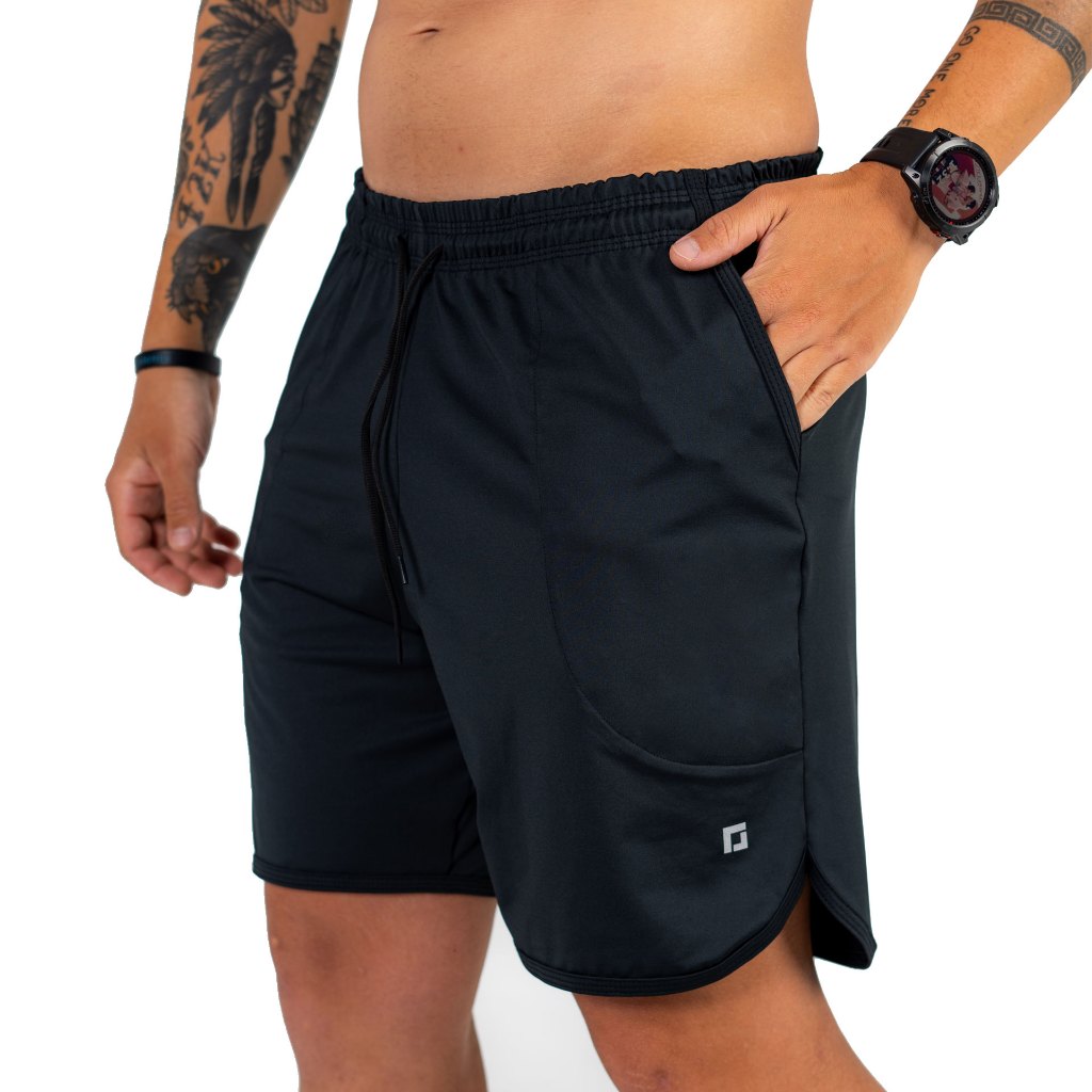 Bermuda Shorts Calção Short Masculino Com Elastano Academia Treino Musculação Corrida Dryfit