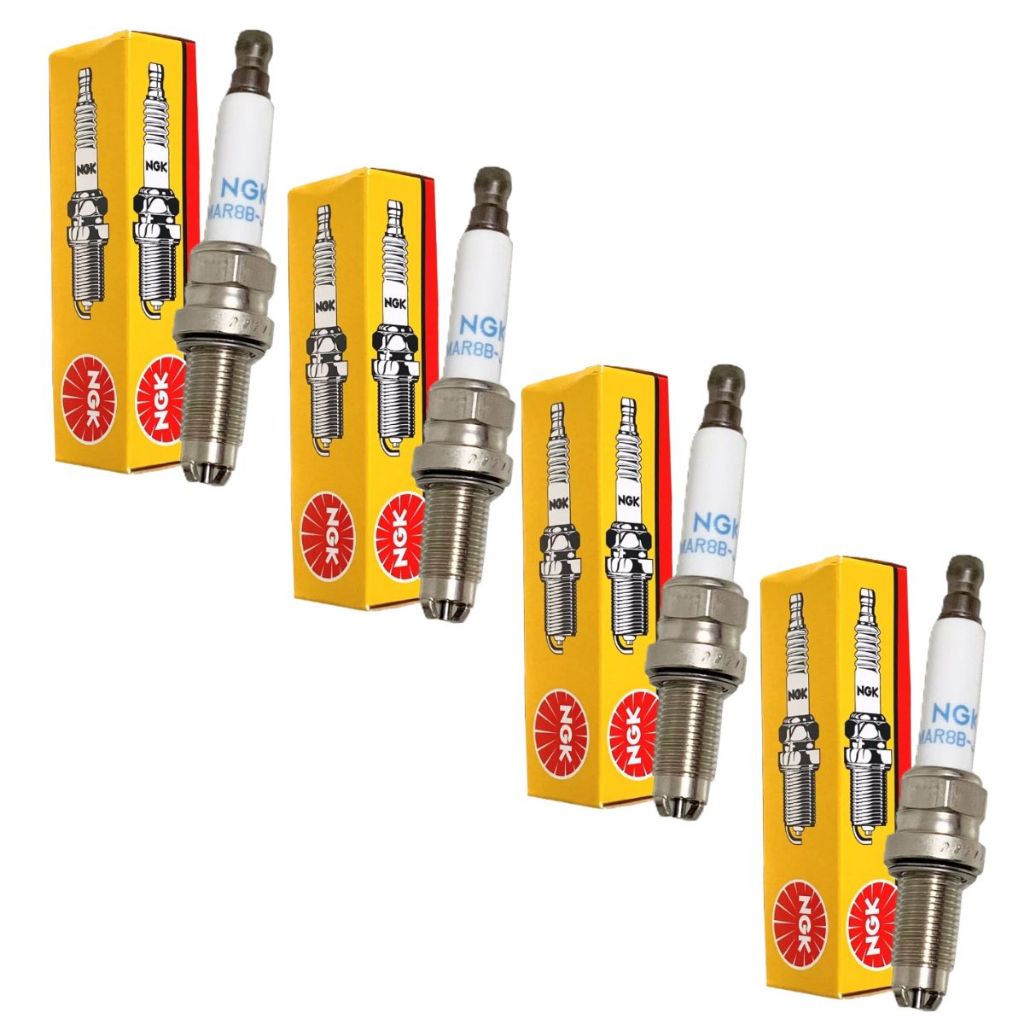 Kit Velas de Ignição P/ Bmw R 1200 Gs 2010-2013 Ngk MAR8B-JDS (4 Unidades)