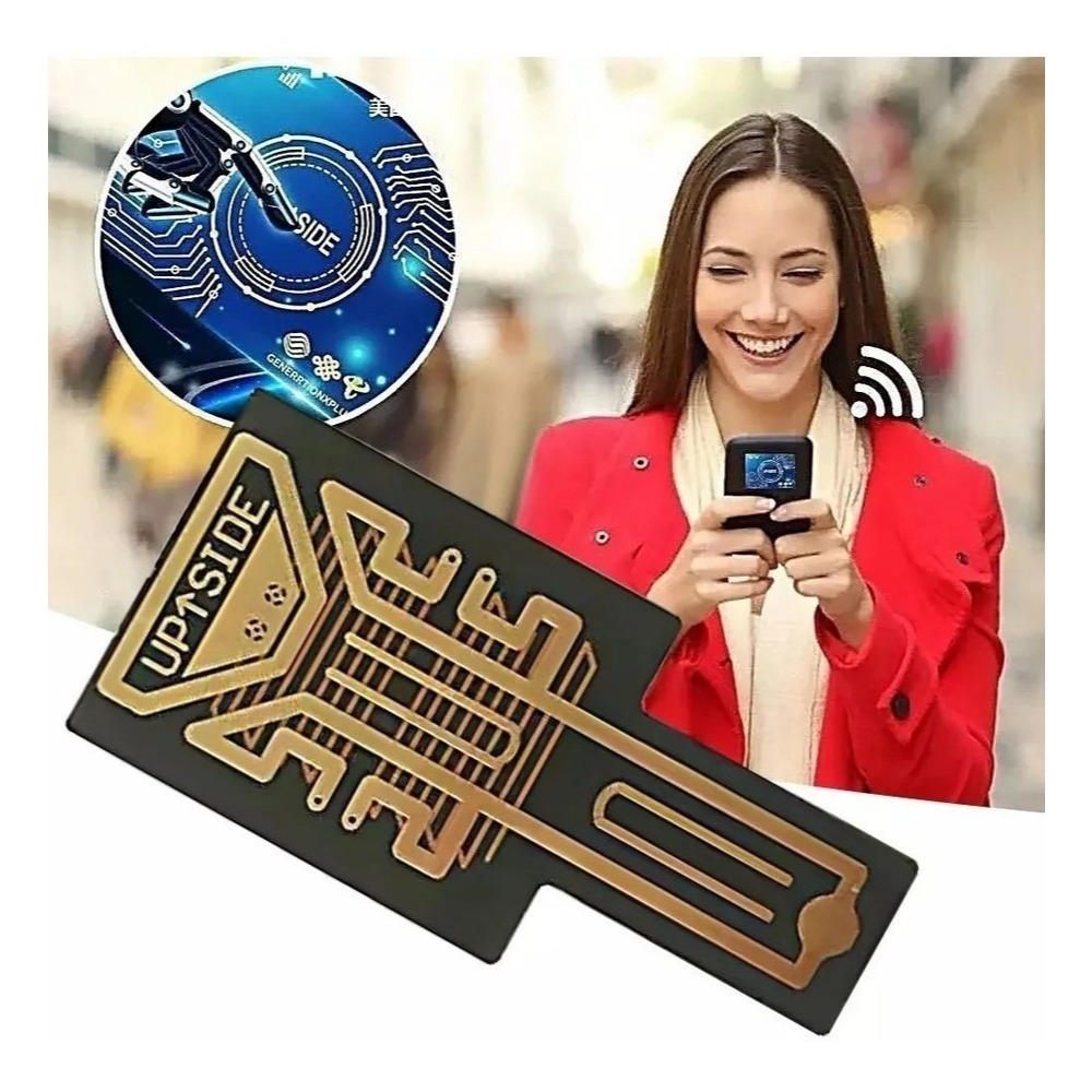 Adesivo Antena Externa Amplificador de Sinal Celular Smartphone Tablet Chip Rural 2G 3G 4G 5G