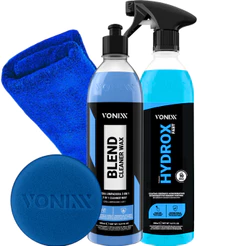 Hydrox Vitrificador Automotivo Proteção Blend Cleaner Wax Vonixx Cera Limpadora Carnauba e Sílica