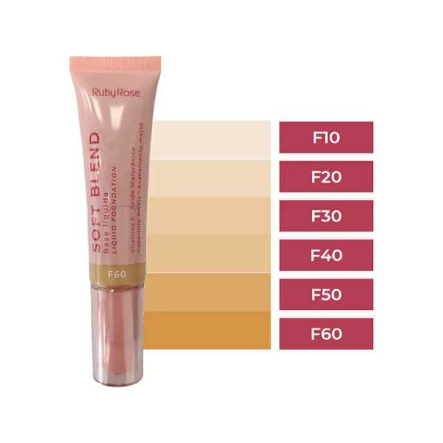 Base Líquida Soft blend Ruby Rose