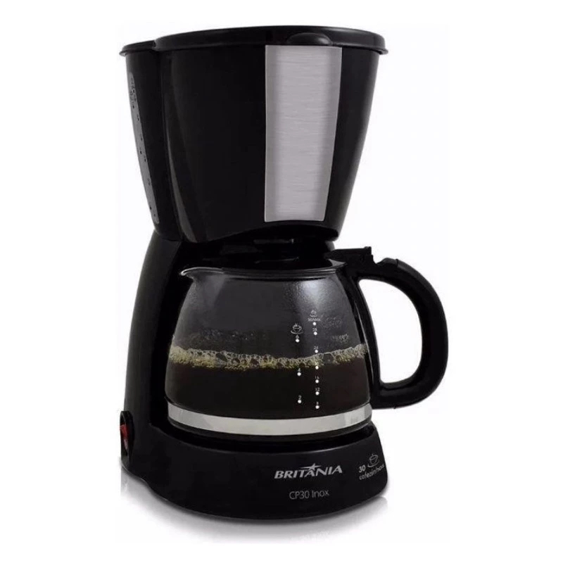 Jarra De Vidro Para Cafeteira Britânia Cp30/ Dellar/ Eletrolux/ Ph31