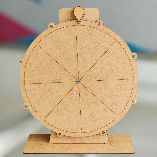 Roleta 40cm de diâmetro, sorteio, brinde em Oferta na Shopee