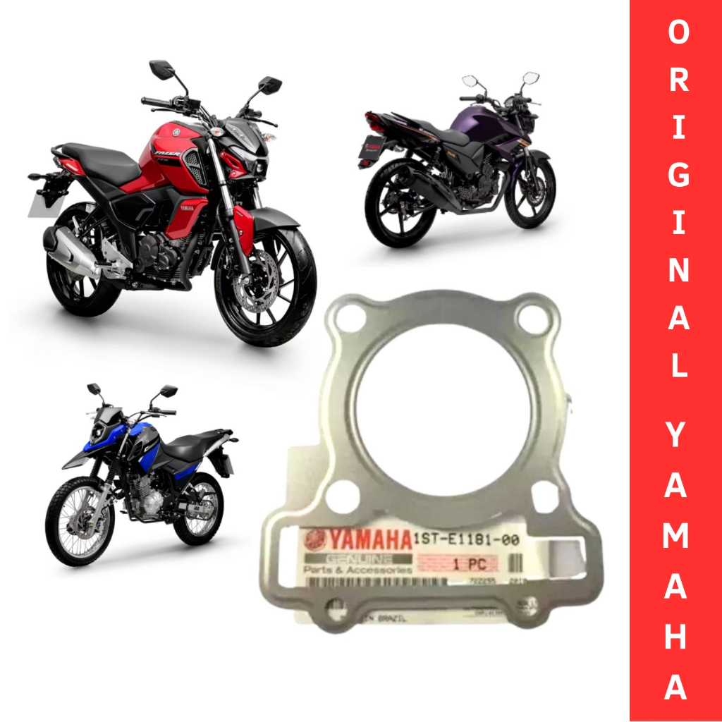 Junta Cabeçote Original Yamaha Ys Fazer Factor Xtz Crosser 150 Fz15 Todos Anos