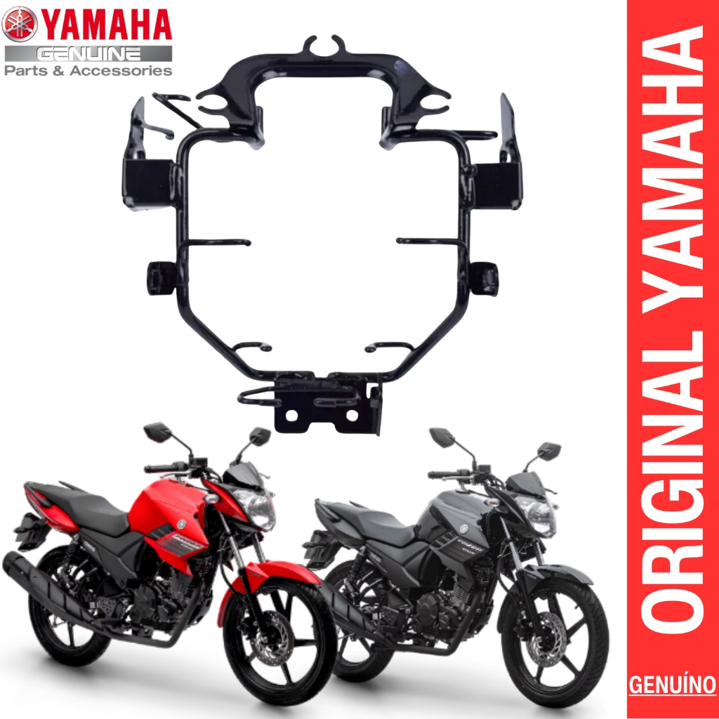 SUPORTE FIXADOR ARANHA DO FAROL YS FAZER 150 2016 2017 2018 2019 2020 2021 2022 2023 2024 2025