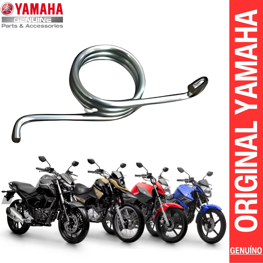 MOLA DE RETORNO RODA TRASEIRA YS FAZER 150 XTZ CROSSER 150 YBR FACTOR 150 FZ15 ORIGINAL YAMAHA