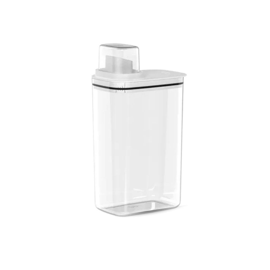 Dispenser 2,3L Flow Branco Para Sabonete Sabão Líquido Amaciante Organização - Home & Living