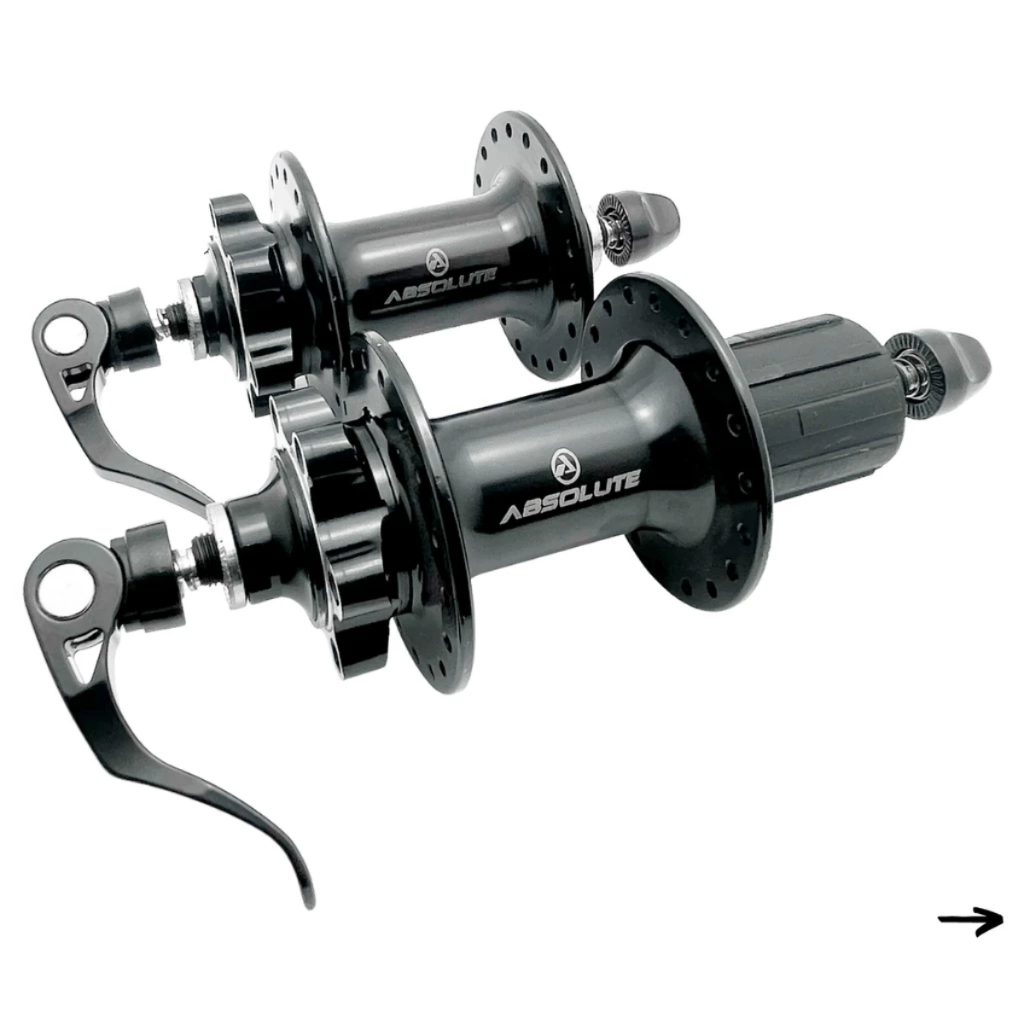 PAR CUBO ABSOLUTE WILD 36 FUROS P/ ROTOR 6 PARAFUSOS C/BLOCAGEM - 8V / 9V / 10V / 11V - ROLAMENTO em Oferta na Shopee