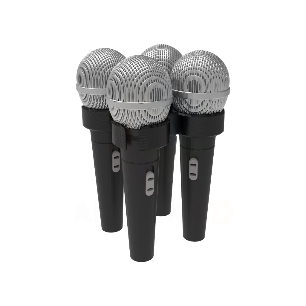 Suporte Para Pedestal Compatível Para 4 Microfones Musica em Oferta na Shopee