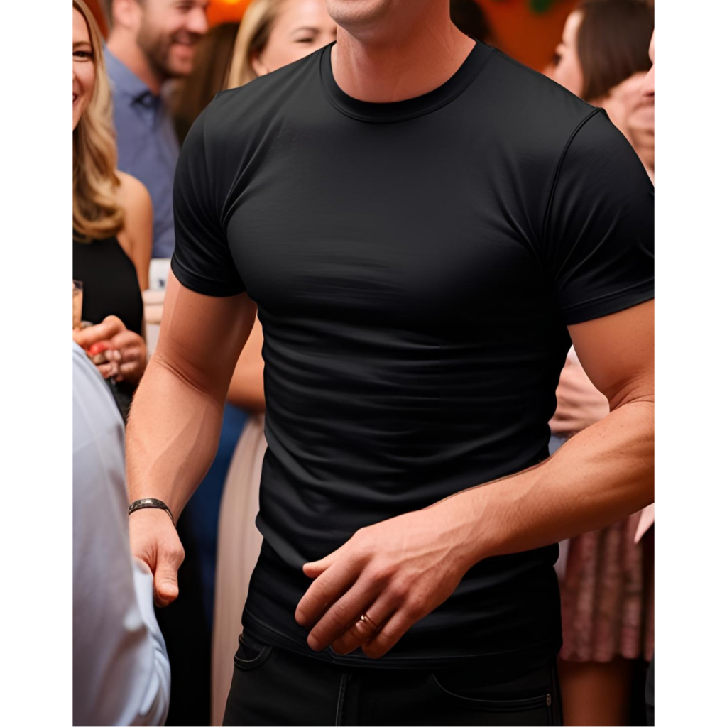 Camisetas Premium Algodão Slim