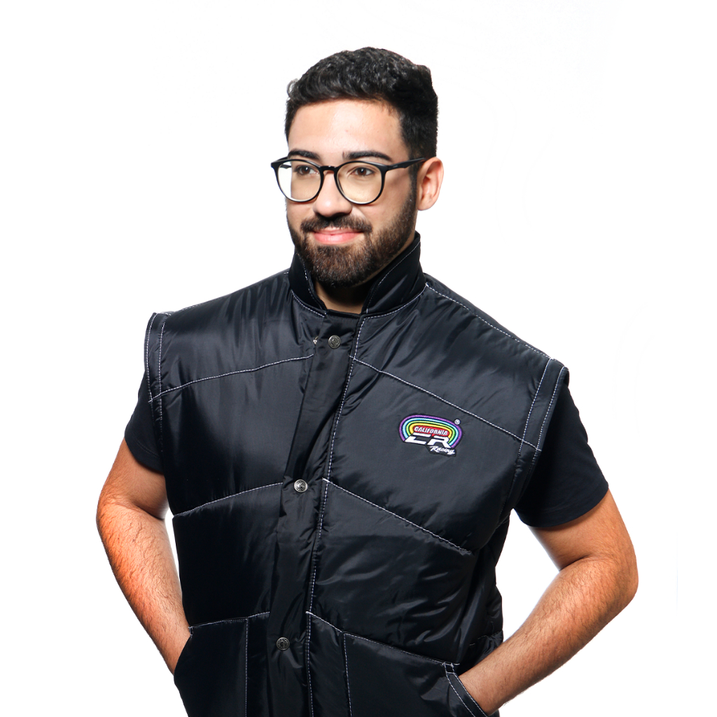 Jaqueta California Racing Premium Preto — imagem 2 de 2
